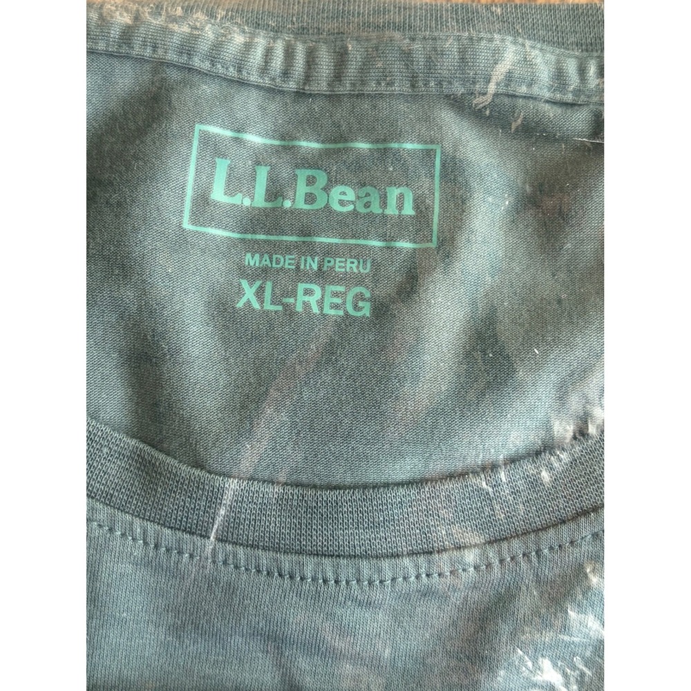 Lot of 4 LL Bean Womens XL Crewneck T-Shirts NIP Turquoise Cranberry Spruce Teal - Picture 6 of 9